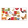 Pazle stickers set, 4 pcs. 12 p.