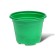 Pot for seedlings, 500 ml, d = 11 cm, h = 8.5 cm, green, in a set of 10 pcs., Greengo