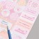 Stickers for gifts "Tenderness" 21x29.7 cm