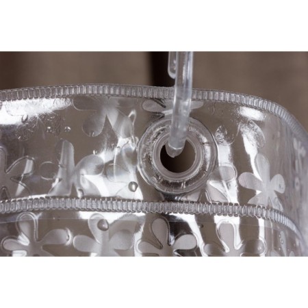 Bathroom curtains Meiwa Twedia, 182x182, PVC, transparent-3