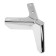 Furniture support Cappio OP05, h = 100 mm.11.5*11.5, color chromium