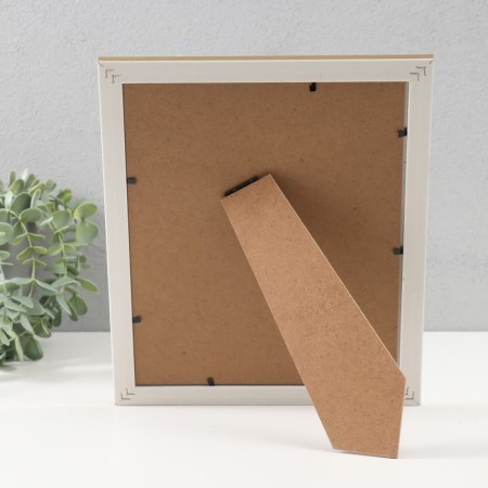 Photo frame plastic 20x25 cm "Krakelyur. Gold on white" 23.4x28.5 cm-3