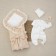 Kinderlitto new Provence, 4 subjects, height 50-56 cm, cream-brown color