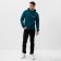 Hoods male, emerald color, size 52 (xl)
