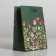 Gift package laminated, packaging, "flowers", s 12 x 15 x 5.5 cm