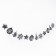 Garland "New Year", 230 cm, silver color