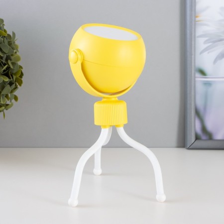 Octopus table lamp LED 2W USB AKB yellow 6x6x20.5 cm Risalux-6