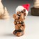 Souvenir Ceramics "Clay Dragon in the New Year's cap" 3.8x3.6x7.2 cm