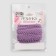 Glass openwork, 13 mm, 10 ± 1 m, lilac color