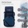 Tourist backpack, TAIF, 90 l, lightning department, blue color