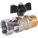Ball barbar stout SVB-1009-000020, 3/4 "x3/4", outer thread/pitch nut, butterfly