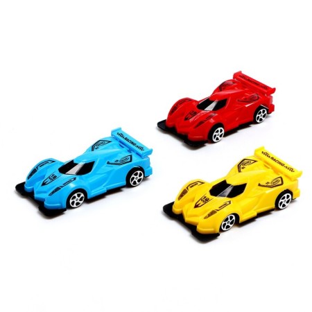 Set of inertial vehicles "Reiser", 3 pieces, mix-1