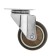 Furniture wheel Cappio d = 75, on the site, rotary, soft move, tpr coating