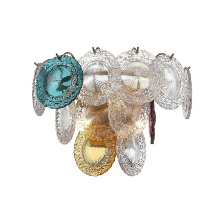 Sconces st. SL420.201.05. Coneli. 5x5 W, G9, 4000K, 975 LM, 37x28 cm, golden color