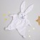 Comforter for newborns "Bunny", 30x27 cm