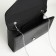 Female bag on a magnet, black color
