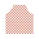 Apron of a kitchen with a photo print "hearts", adjustable, size OS