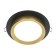Building lamp Technical DL086-GX53-RD-BG, GX53, 1x15 W, 110x110x53 mm, black with gold