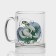 New Year's glass tea mug "Snakes", 320 ml, mix