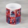 Ceramic mug "Winter sports", 320 ml