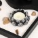 Garden of Zen Stones "Buddha Enlightenment" Sand white + candle 14x20x20 cm