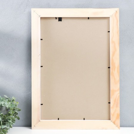 Photo frame pine С43 0033 30x45 cm (plastic screen)-2