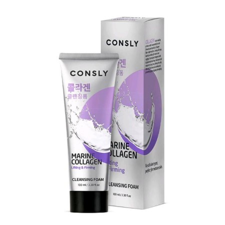 Strengthening creamy foam for washing Consly with a sea collagen, 100 ml