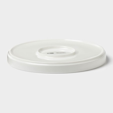 Magistro Modern, D = 16 cm, flat, porcelain, white-2