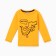 Longslit for a boy, yellow color, height 92 cm