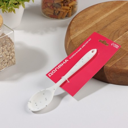 Spoon Garnish shade "granite", silicone, 20.5 × 4.5 × 1.5 cm-3