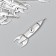 Decor for creativity Metal "Rocket" silver G37554 5x1.5 cm