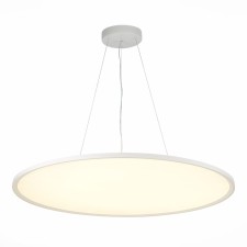Suspension lamp ST LUCE. ST602.543.96. 1x96 W, LED, 4000K, 8640 LM, 100x100x3.5 cm, white color