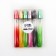 Empre's glass glass bottle, with a sprayer, 10 ml, color mix