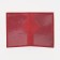 Cover for passport, red color