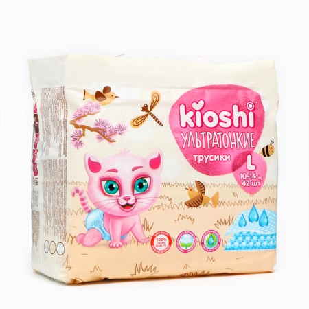 Kioshi diapers, ultra-thin, l 10-14 kg, 42 pcs-2