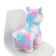 Soft toy "Lama", 45 cm, blue-pink color