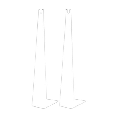 Uniel lamp stand, 800 x 220 x 110 mm, metal, white