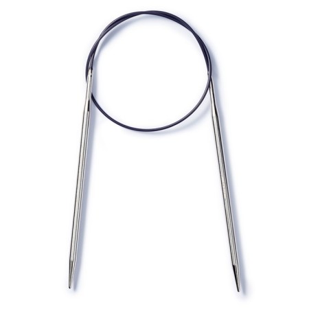 Circular knitting needles, brass 80 cm/ 2 mm-1