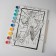 Picture on numbers for children, 20x30 cm, Spider-Man