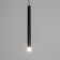Lukas Soft Lumber LED 5W 4000K Black 2x2x30-130cm