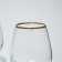 Amber glass glasses set, 365 ml, 6 pcs, Golden Kaima