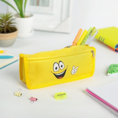 Penal soft, 2 compartments, 80 x 210 x 40 mm, voluminous "Smile"-1