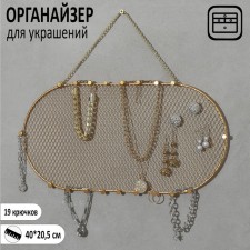 Organizer wall mesh 