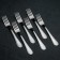 A set of cutlery "Rapsodia", 18 items, a cardboard box, silver color