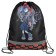 A bag for shoes 480 x 360 mm, Phoenix, sublimation, a reflective strip, "Girl with a spray can"