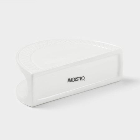 Porcelain napnage magistro Argos, 13.2 × 4.5 × 7 cm, white color-5