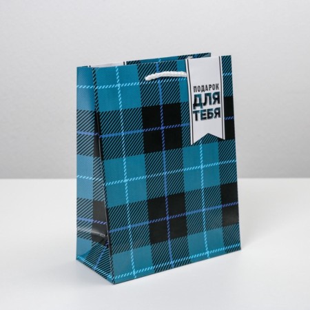 Gift laminated package, packaging, Real Man, MS 18 x 23 x 8 cm-1