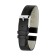 Watch strap, male, 16 mm, harness 75 mm, larynx 115 mm, genuine leather, black