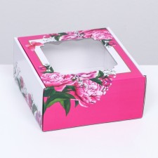 Self -charged box, with a window, 