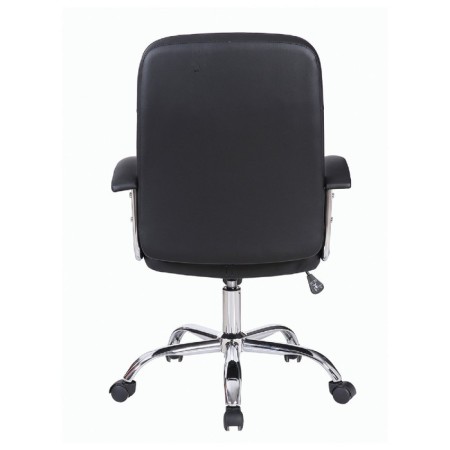 Brabix armchair "Bit EX-550", chrome, eco-leather, black-4